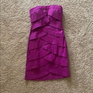 Pink/purple mini dress